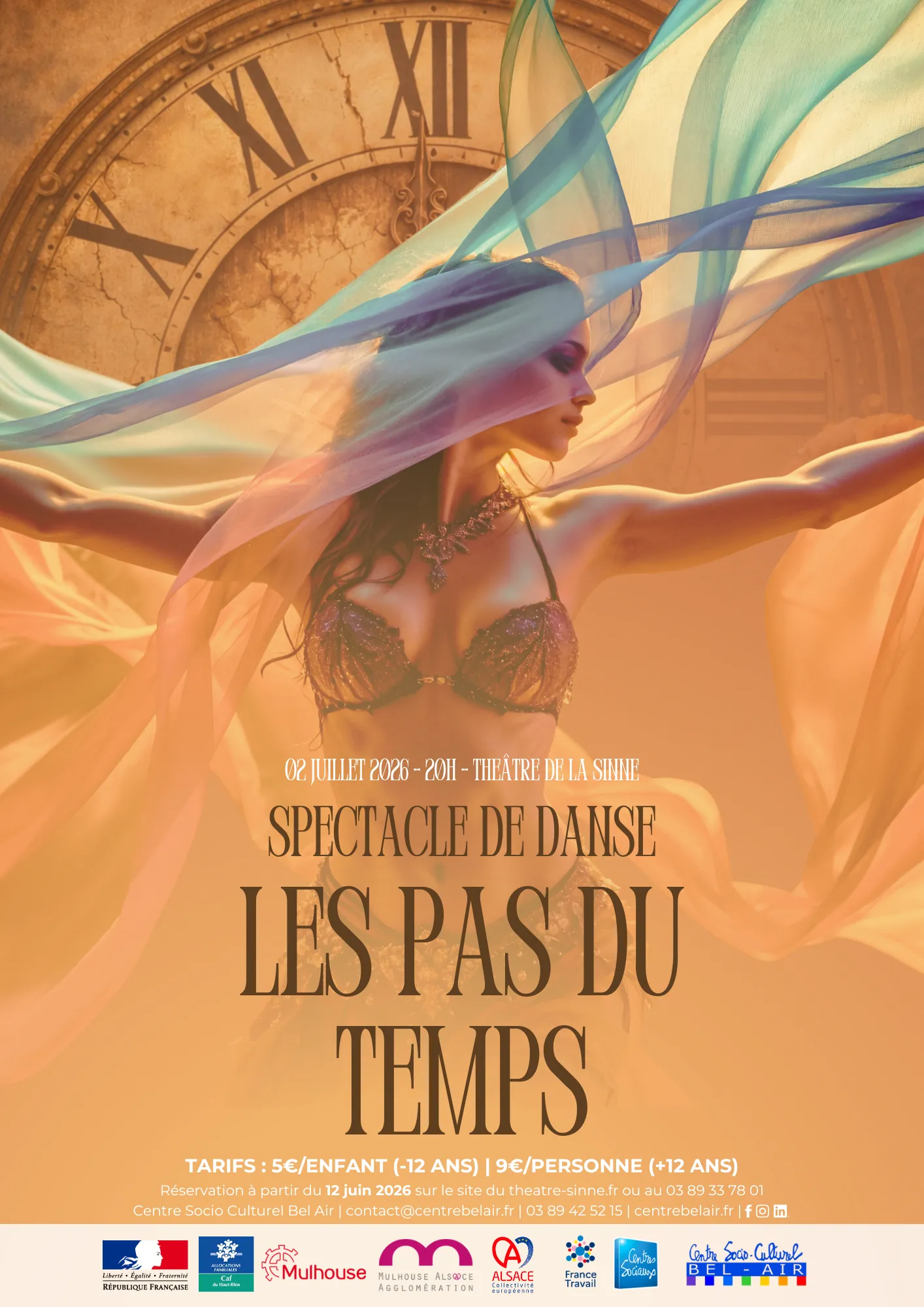 Spectacle de danse, Bel Air, Mulhouse, Théâtre de la Sinne