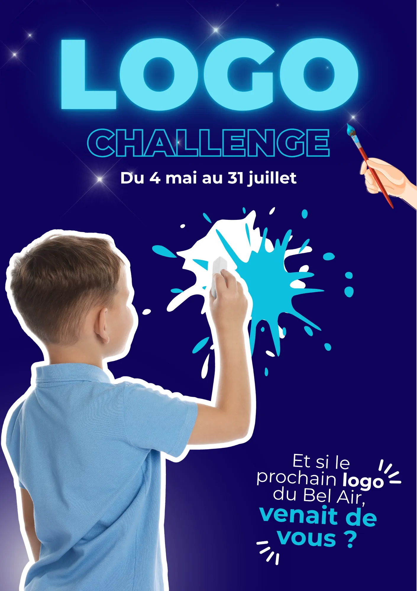 Logo challenge, mulhouse, centre socio culturel bel air